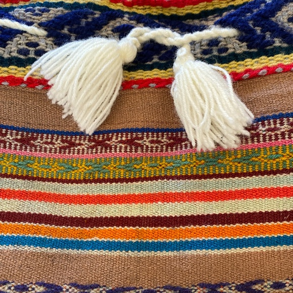 Handmade Peruvian Embroidered Backpack